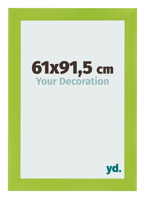 Bilderrahmen 61x91 5cm Grün MDF Pisa Vorne Messe | Yourdecoration.at