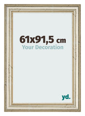 Bilderrahmen 61x91 5cm Metallglanz MDF Lazio Vorne Messe | Yourdecoration.at