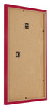 Bilderrahmen 61x91 5cm Rot MDF Bologna Ruckseite Schrag | Yourdecoration.at