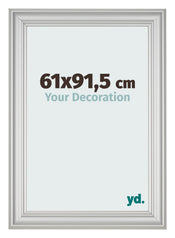 Bilderrahmen 61x91 5cm Silber Matt MDF Lazio Vorne Messe | Yourdecoration.at