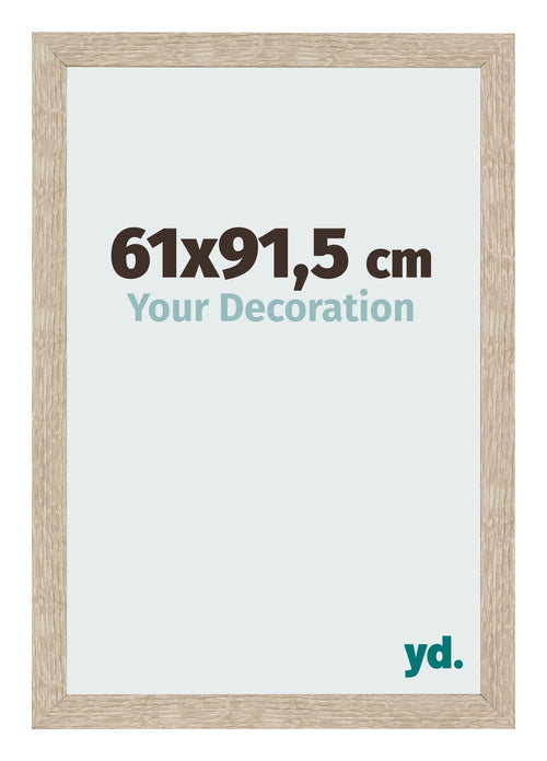 Bilderrahmen 61x91 5cm Sonoma Eiche MDF Bologna Vorne Messe | Yourdecoration.at