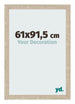 Bilderrahmen 61x91 5cm Sonoma Eiche MDF Bologna Vorne Messe | Yourdecoration.at