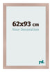 Bilderrahmen 62x93 cm Altrosa MDF Bologna Vorne Messe | Yourdecoration.at