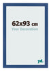 Bilderrahmen 62x93 cm Dunkelblau MDF Bologna Vorne Messe | Yourdecoration.at