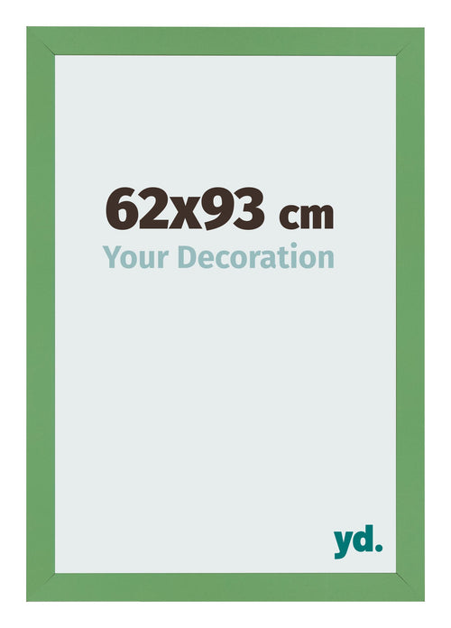 Bilderrahmen 62x93 cm Grun MDF Bologna Vorne Messe | Yourdecoration.at