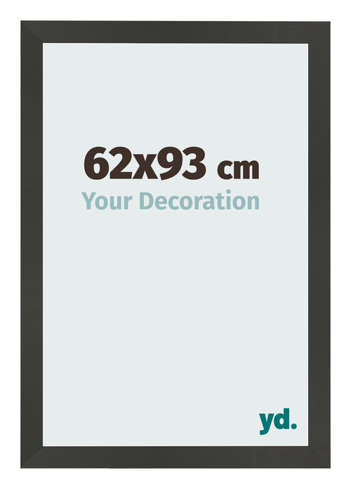 Bilderrahmen 62x93cm Antrazit MDF Bologna Vorne Messe | Yourdecoration.at