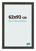 Bilderrahmen 62x93cm Antrazit MDF Bologna Vorne Messe | Yourdecoration.at