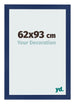 Bilderrahmen 62x93cm Dunkelblau Gewischt MDF Bologna Vorne Messe | Yourdecoration.at