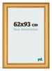 Bilderrahmen 62x93cm Gold Matt MDF Lazio Vorne Messe | Yourdecoration.at