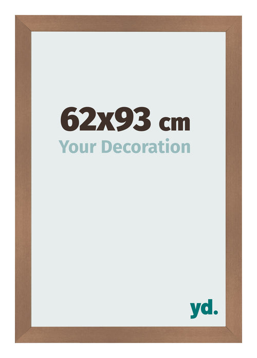 Bilderrahmen 62x93cm Kupfer Dekor MDF Bologna Vorne Messe | Yourdecoration.at