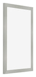 Bilderrahmen 62x93cm Silber Matt MDF Bologna Vorne Schrag | Yourdecoration.at