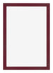 Bilderrahmen 62x93cm Weinrot Gewischt MDF Bologna Vorne | Yourdecoration.at
