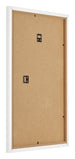 Bilderrahmen 62x93cm Weiss Hochglanz MDF Bologna Ruckseite Schrag | Yourdecoration.at