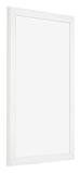 Bilderrahmen 62x93cm Weiss Hochglanz MDF Bologna Vorne Schrag | Yourdecoration.at