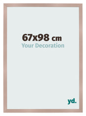 Bilderrahmen 67x98 cm Altrosa MDF Bologna Vorne Messe | Yourdecoration.at