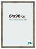 Bilderrahmen 67x98 cm Metall Vintage MDF Bologna Vorne Messe | Yourdecoration.at