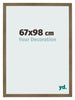 Bilderrahmen 67x98cm Bronze Dekor MDF Bologna Vorne Messe | Yourdecoration.at