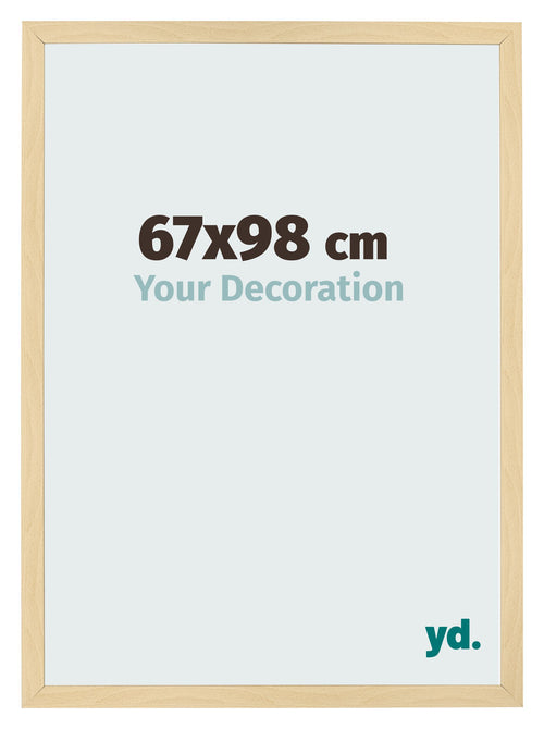Bilderrahmen 67x98cm Buche Dekor MDF Bologna Vorne Messe | Yourdecoration.at