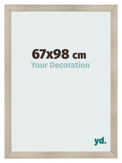 Bilderrahmen 67x98cm Eiche Rustikal MDF Pisa Vorne Messe | Yourdecoration.at
