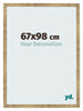 Bilderrahmen 67x98cm Gold Antik MDF Bologna Vorne Messe | Yourdecoration.at