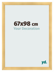 Bilderrahmen 67x98cm Gold Vintage MDF Pisa Vorne Messe | Yourdecoration.at