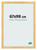 Bilderrahmen 67x98cm Gold Vintage MDF Pisa Vorne Messe | Yourdecoration.at