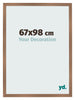 Bilderrahmen 67x98cm Kupfer Dekor MDF Bologna Vorne Messe | Yourdecoration.at