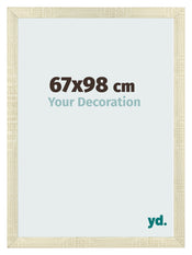 Bilderrahmen 67x98cm Sonoma Eiche MDF Pisa Vorne Messe | Yourdecoration.at