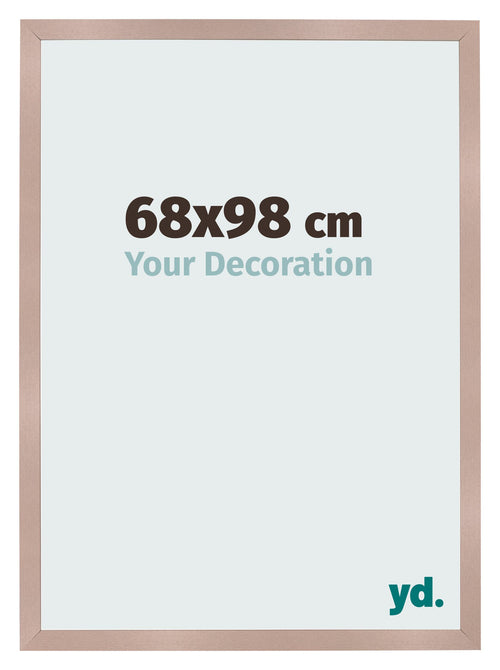 Bilderrahmen 68x98 cm Altrosa MDF Bologna Vorne Messe | Yourdecoration.at