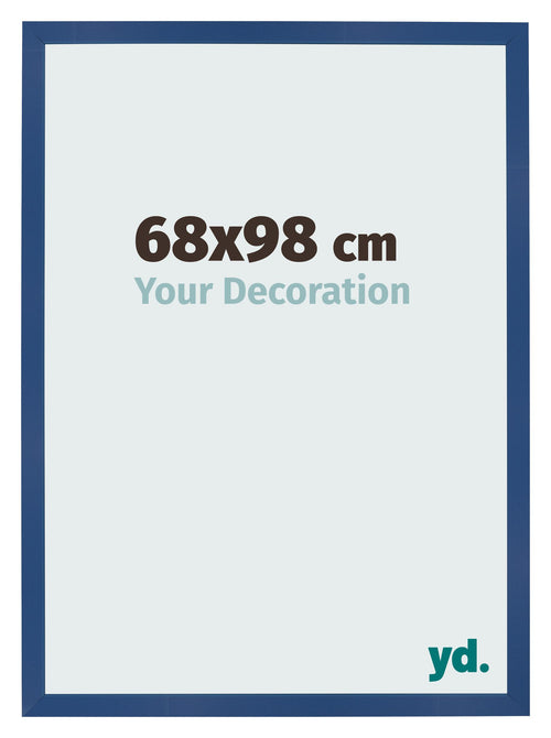 Bilderrahmen 68x98 cm Dunkelblau MDF Bologna Vorne Messe | Yourdecoration.at