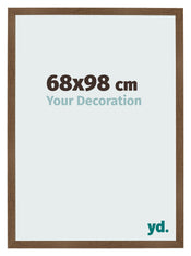 Bilderrahmen 68x98 cm Eiche Rustikal MDF Bologna Vorne Messe | Yourdecoration.at