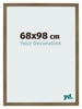 Bilderrahmen 68x98cm Bronze Dekor MDF Bologna Vorne Messe | Yourdecoration.at
