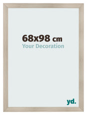 Bilderrahmen 68x98cm Eiche Rustikal MDF Pisa Vorne Messe | Yourdecoration.at