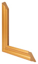Bilderrahmen 68x98cm Gold Matt MDF Lazio Detail Querschnitte | Yourdecoration.at