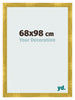 Bilderrahmen 68x98cm Gold Vintage MDF Pisa Vorne Messe | Yourdecoration.at