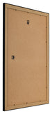 Bilderrahmen 68x98cm Schwarz Silber Poliert MDF Pisa Ruckseite Schrag | Yourdecoration.at