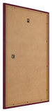 Bilderrahmen 68x98cm Weinrot Gewischt MDF Bologna Ruckseite Schrag | Yourdecoration.at