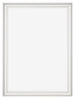 Bilderrahmen 68x98cm Weiss Gewischt MDF Lazio Vorne | Yourdecoration.at