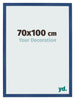 Bilderrahmen 70x100 cm Dunkelblau MDF Bologna Vorne Messe | Yourdecoration.at