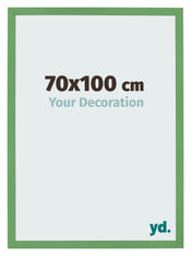Bilderrahmen 70x100 cm Grun MDF Bologna Vorne Messe | Yourdecoration.at