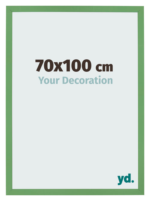 Bilderrahmen 70x100 cm Grun MDF Bologna Vorne Messe | Yourdecoration.at