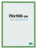 Bilderrahmen 70x100 cm Grun MDF Bologna Vorne Messe | Yourdecoration.at