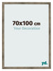 Bilderrahmen 70x100 cm Metall Vintage MDF Bologna Vorne Messe | Yourdecoration.at