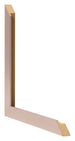 Bilderrahmen 70x100cm Altrosa MDF Bologna Detail Querschnitte | Yourdecoration.at