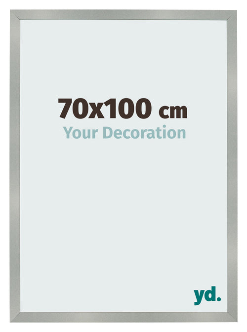 Bilderrahmen 70x100cm Aluminium Gebürstet MDF Bologna Vorne Messe | Yourdecoration.at