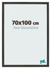Bilderrahmen 70x100cm Antrazit MDF Bologna Vorne Messe | Yourdecoration.at