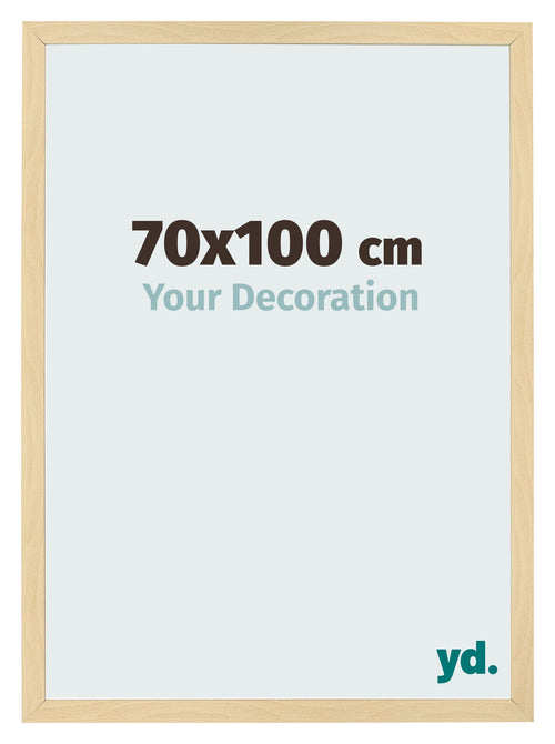 Bilderrahmen 70x100cm Buche Dekor MDF Bologna Vorne Messe | Yourdecoration.at