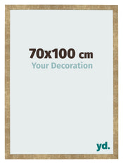 Bilderrahmen 70x100cm Gold Antik MDF Bologna Vorne Messe | Yourdecoration.at