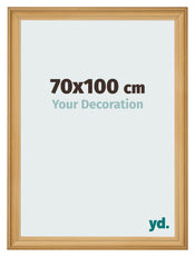 Bilderrahmen 70x100cm Kiefer Gemasert MDF Lazio Vorne Messe | Yourdecoration.at