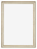 Bilderrahmen 70x100cm Metallglanz MDF Lazio Vorne | Yourdecoration.at